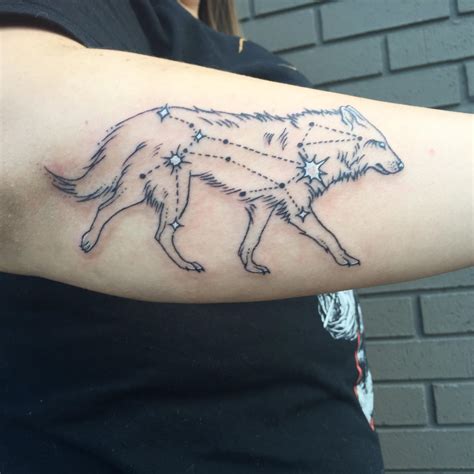 canis major tattoo|constellation tattoo designs.